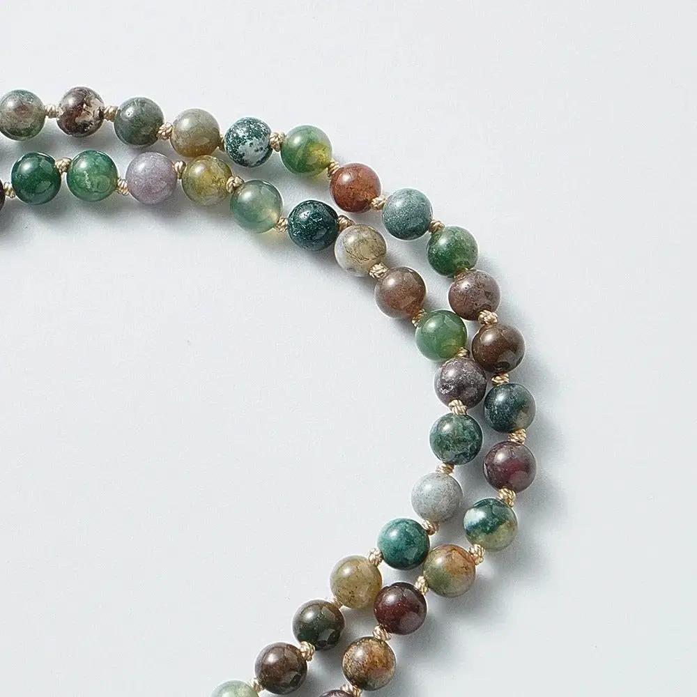 Close up of Indian Bead Necklace